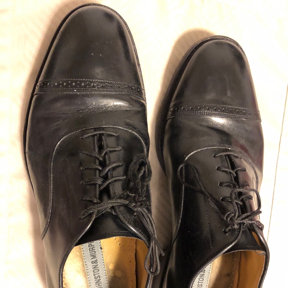 Johnson & Murphy leather shoes